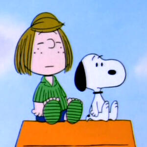 Peppermint Patty & Snoopy